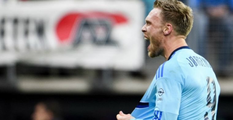 Wedkantoor keert enorme odd uit bij goal Eredivisie-topscorer Jörgensen