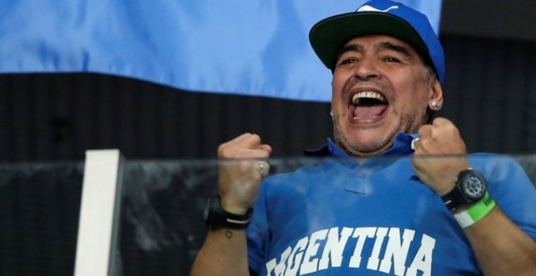 Terugkeer Maradona bij Napoli lonkt: 'Net als de eerste vrouw in je leven'