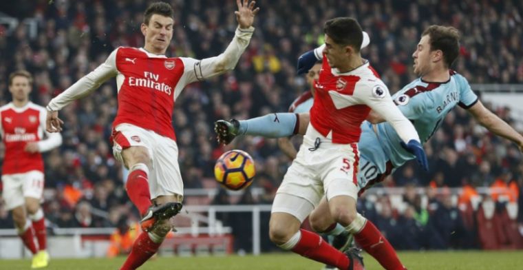 Arsenal neemt tweede plek over na knotsgekke slotfase tegen Burnley