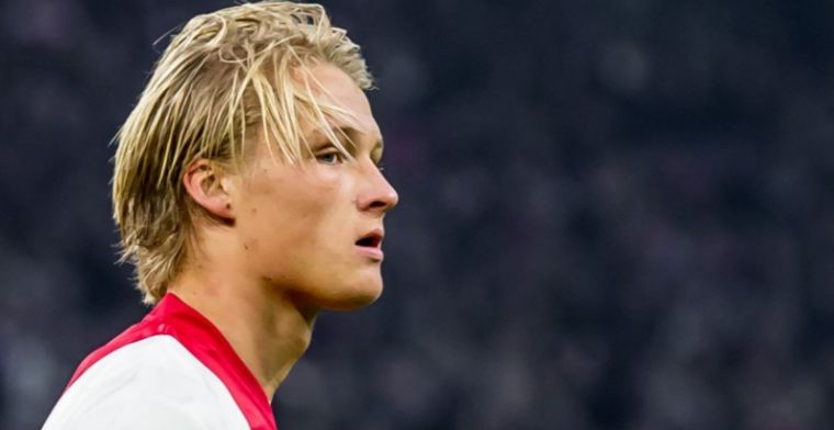 'Zeven clubs leggen contacten met management van Ajax-spits Dolberg'