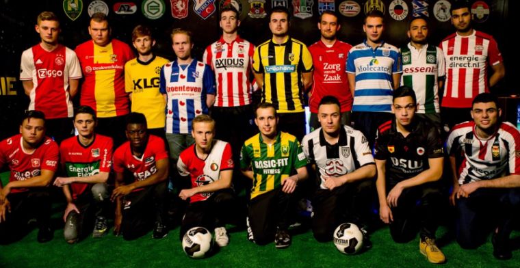 E-Divisie van start - eerste speelronde van alle Eredivisie-clubs