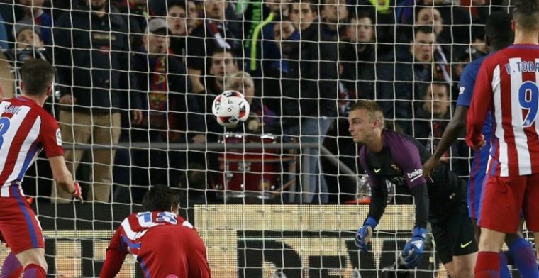 Uitblinkende Cillessen zit Atlético dwars en duwt Barça richting Copa-finale