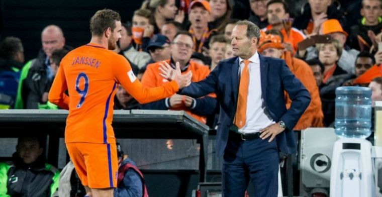 Blind belt Oranje-international: Hij had mogelijkheden om te vertrekken'