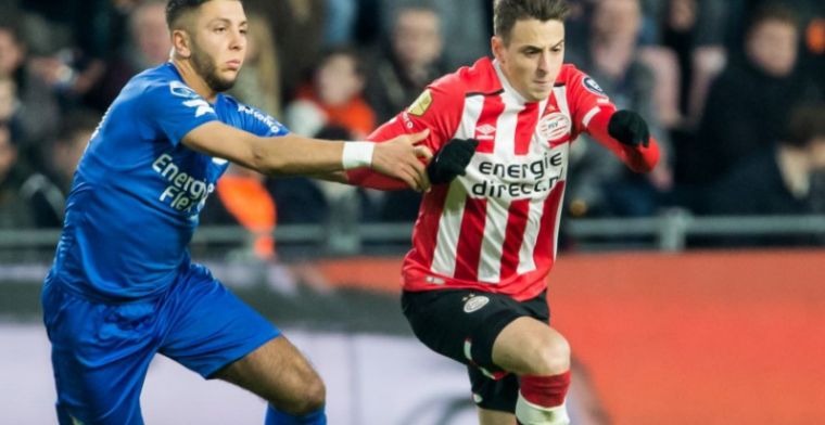 Smerige elleboog van Arias: 'Mag van geluk spreken: toch tegen Feyenoord'