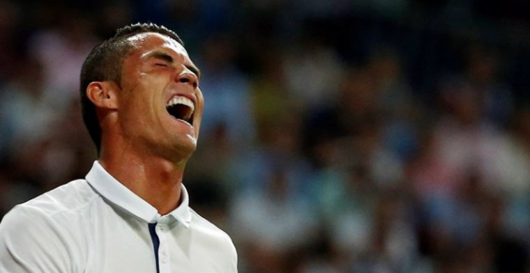 Beelden Ronaldo na pijnlijke nederlaag: 'Ik heb gescoord, wat heb jij gedaan?'