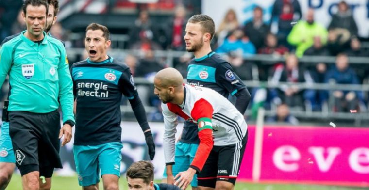 'Thuisfluiter' Nijhuis onder vuur: 'Heeft zijn Feyenoord-onderbroek weer aan'