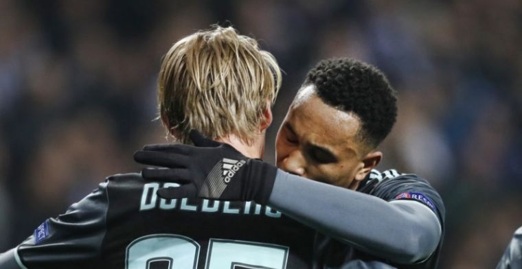 Ajax-spits en doelpuntenmaker Dolberg zet Deense pers op stelten: 'Briljant'