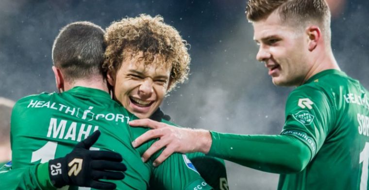 FC Groningen-speler loopt 90 minuten warm tegen Ajax: 'Na 85 minuten...'