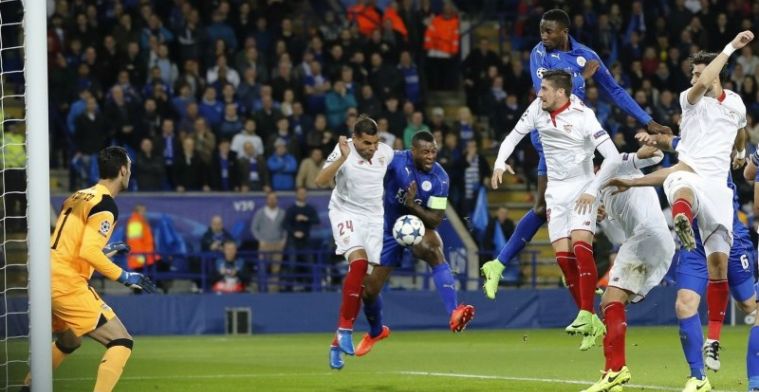 Leicester draait weer als een tierelier en knikkert Sevilla uit Champions League