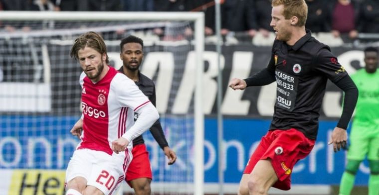 'Bobo' Van Praag krijgt volle laag na 'kunstgrastweet' tijdens Excelsior - Ajax