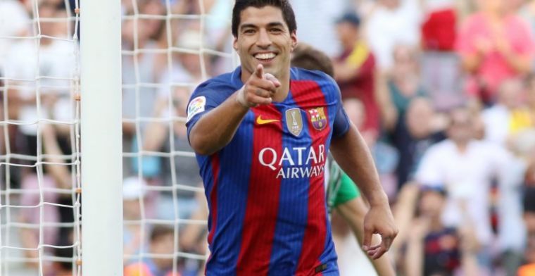 Suarez 'verstoorde' ode aan Cruijff: 'Ik zag mijn kans toen ik de bal zag liggen'