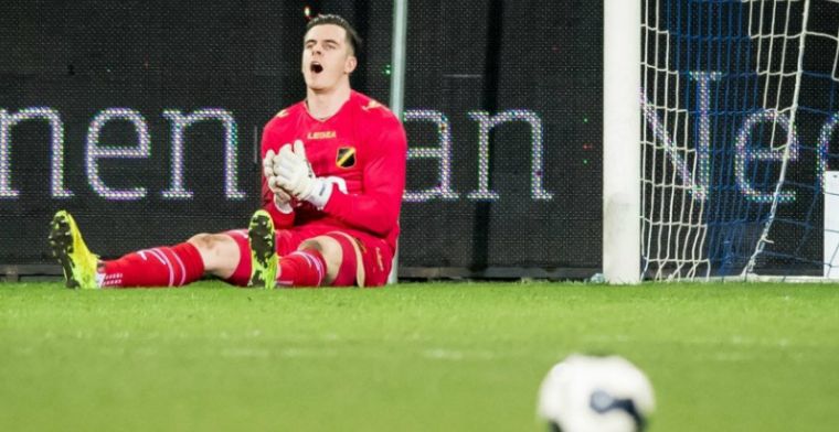 NAC-doelman tekent in Eredivisie: Zelf ook poging gedaan hem over te nemen