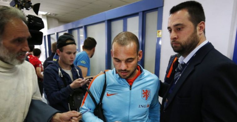 Sneijder noteert datum voor einde interlandcarrière: 'Dan sowieso over bij Oranje'