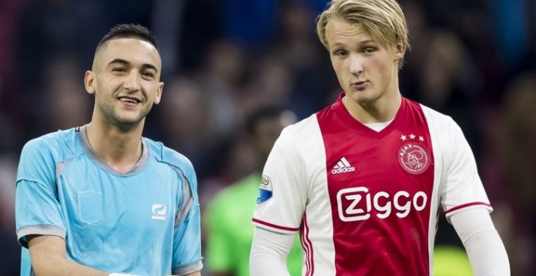 Spanning en druk tijdens Ajax-debuut: 'Het voelt nog steeds wel gek'