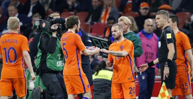 Breuk rond gekleineerde Sneijder te lijmen: 'Stond zo bij familie en vrienden'