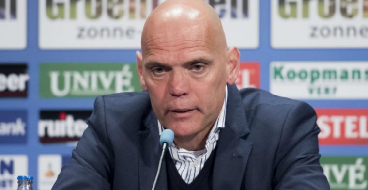 Streppel begrijpt Heerenveen-fans: 'Snap dat het ergernis opwekt'