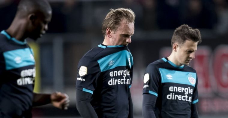 PSV'er 'heel gefrustreerd': 'De tweede plaats is ook verder weg dan het was'
