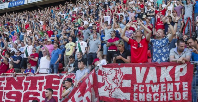Groot statement Twente-supporters: 'Doelbewuste poging om Vak P kapot te maken'