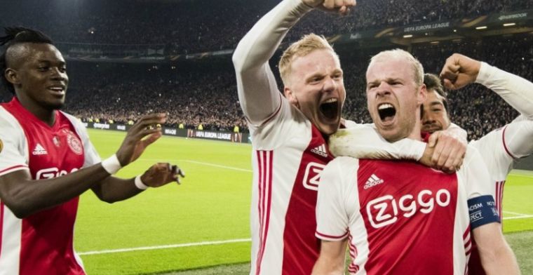 Duitse pers prijst 'fris en flitsend' Ajax: 'De jongste was de zoon van Kluivert'
