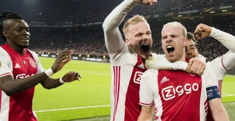 Klaassen staat op bij Ajax: heerlijke odd voor een goal van de aanvoerder