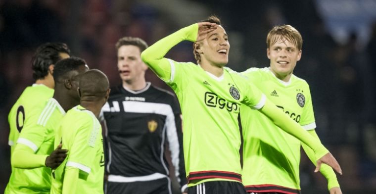 Jong PSV en Jong Ajax spelen mini-topper: fantastische notering voor zege van Ajax