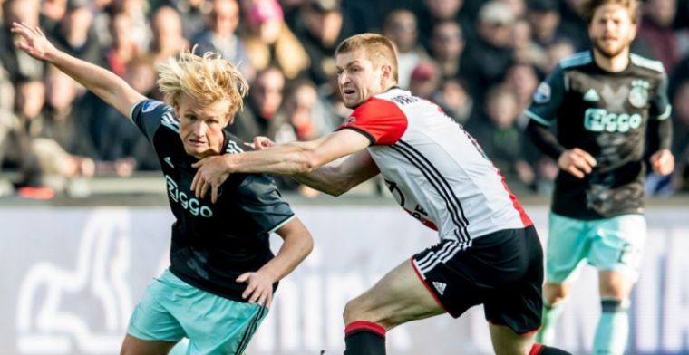Feyenoorder ziet voordelen: 'Voor ons is het goed dat Ajax lang heeft gespeeld'