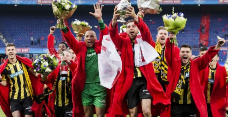 Vitesse-doelman glundert: 'Toen wist ik dat we het niet meer weg zouden geven'
