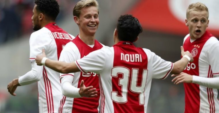 Ajax bezegelt lot van degradant Go Ahead Eagles en zet druk vól op Feyenoord