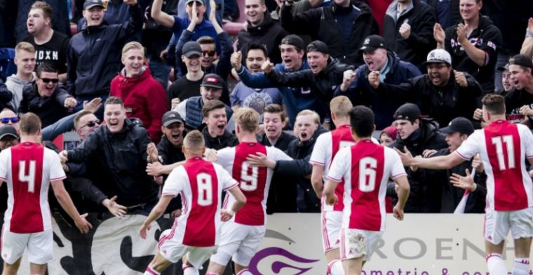 Ajax-talenten grijpen dubbel en verslaan PSV met grote cijfers in bekerfinale