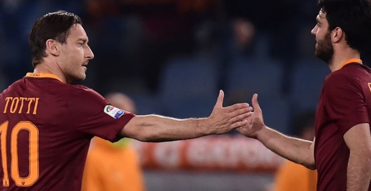 Shock in Italië: Totti (40) neemt afscheid en verkast mogelijk naar andere club