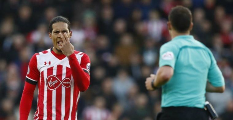 Schandaal rond Van Dijk: 'Southampton dient officiële klacht in tegen Liverpool'