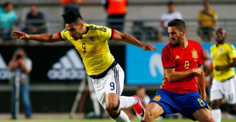 Morata redt Spanje bij persoonlijk feestje Falcao, Italië verslaat Uruguay