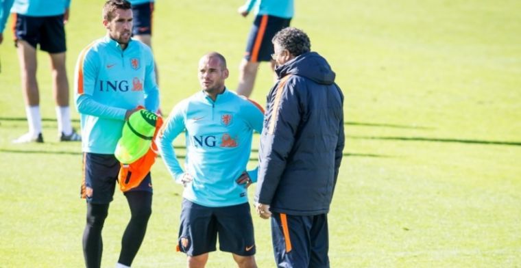 Sneijder is er 'vanaf': 'Niemand heeft het meer over die vijf minuten en zo'