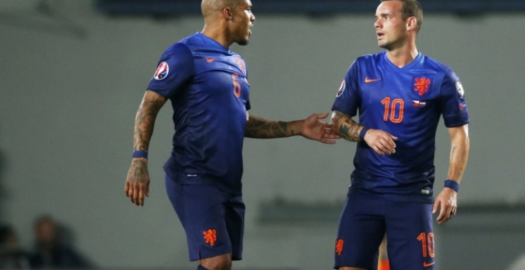 'Sneijder en De Jong op weg naar de uitgang: duo niet mee op trainingskamp'