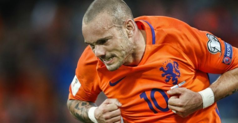 'Sneijder richting de uitgang: Galatasaray zet spelmaker niet op Europese lijst'