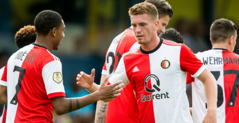 Feyenoord laat verdediger vertrekken naar de Jupiler League: driejarig contract