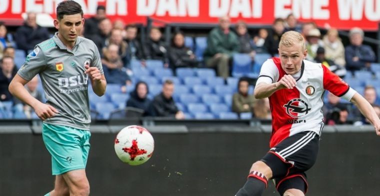 'Na komst Haps en St. Juste lonkt vertrek: zes clubs willen Feyenoord-verdediger'