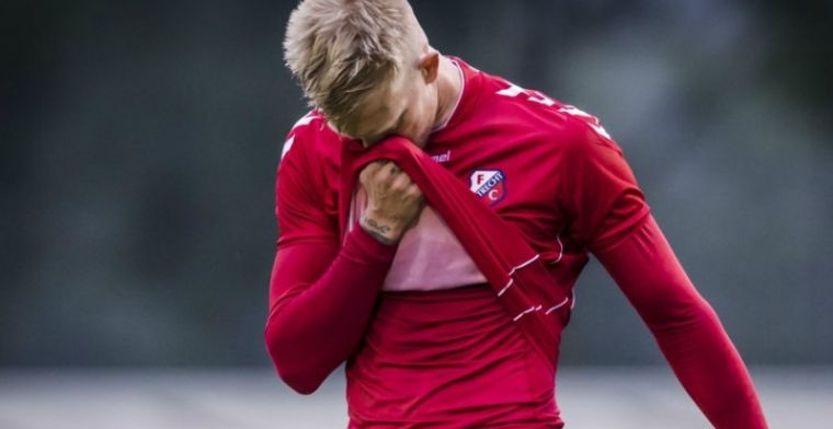 Dreun voor FC Utrecht: zomeraanwinst scheurt kruisband en is maanden 'out'