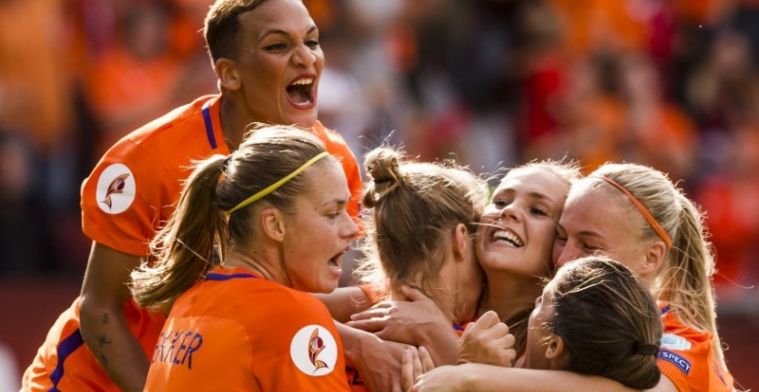 Oranje-dames verslaan Denemarken en schrijven geschiedenis met Europese titel