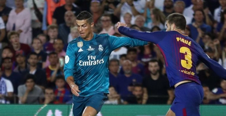 Real Madrid wint spectaculaire El Clasico in Camp Nou; rood voor invaller Ronaldo