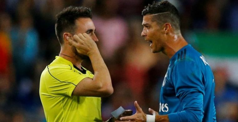 Update: Ronaldo blijft ook na beroep de sigaar: duw kost Portugees vijf duels