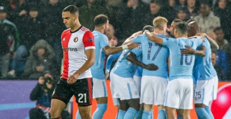 Pijnlijke Champions League-avond voor Feyenoord: City op alle fronten te sterk