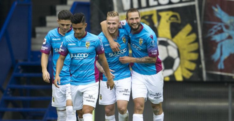 VVV slaat ook bij Vitesse in slotfase toe en neemt knap punt mee naar Venlo