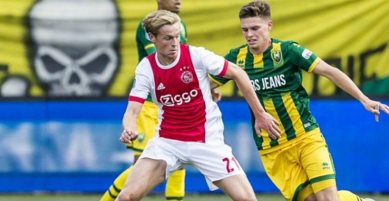Ajax lijdt tweede puntenverlies na bizarre slotfase bij ADO Den Haag