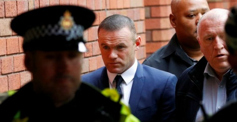 Rooney bekent rijden onder invloed en wordt door rechtbank veroordeeld
