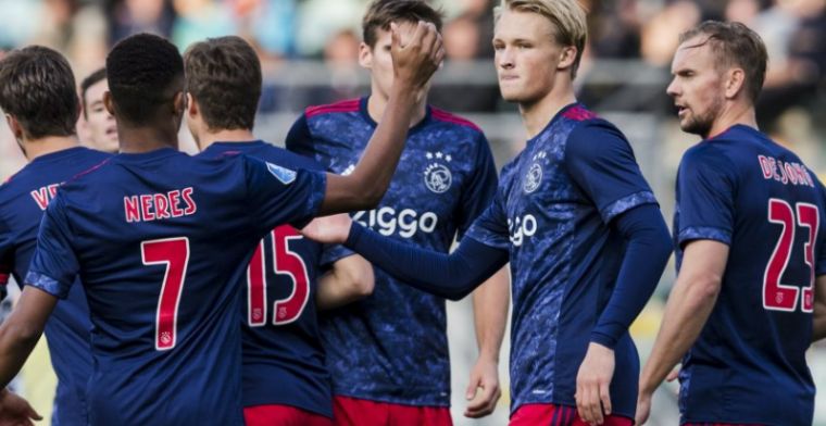 Ajax worstelt zich naar bekeroverwinning in Den Haag: hattrick Dolberg