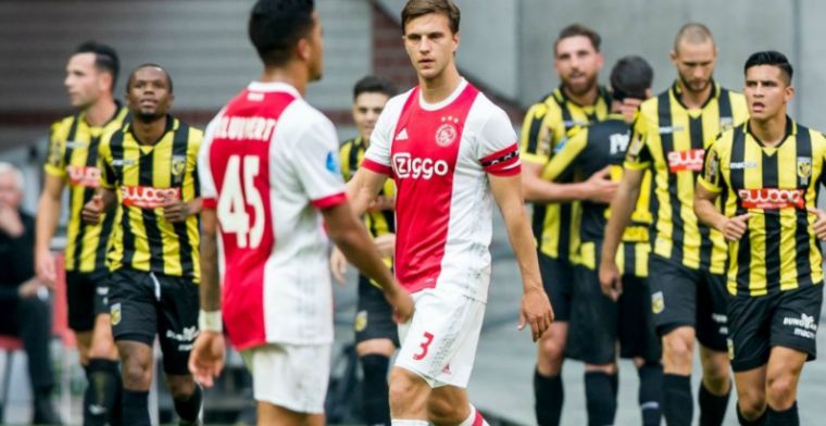 Niveauloos Ajax verdiend onderuit tegen Vitesse: druk op Keizer groeit