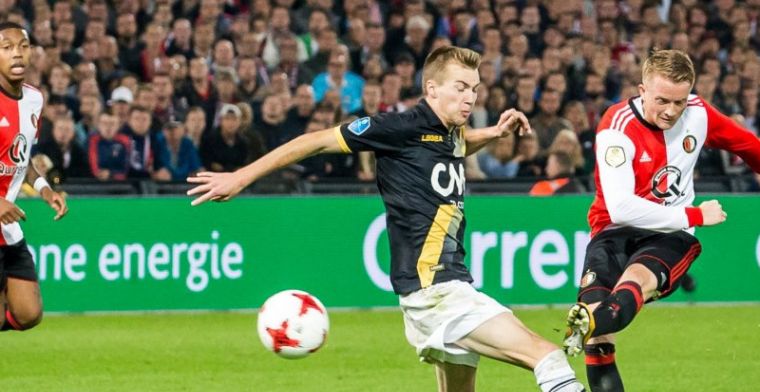 Feyenoorder over eigen optreden tegen NAC: 'Heb een oké-gevoel overgehouden'