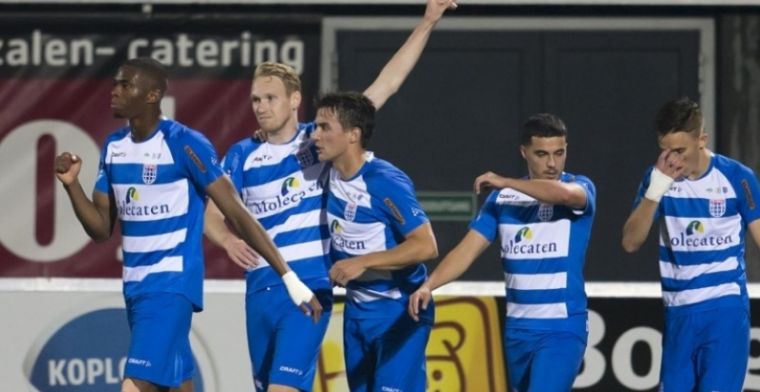 Van Weert leidt met domme rode kaart Groningen-nederlaag tegen PEC in