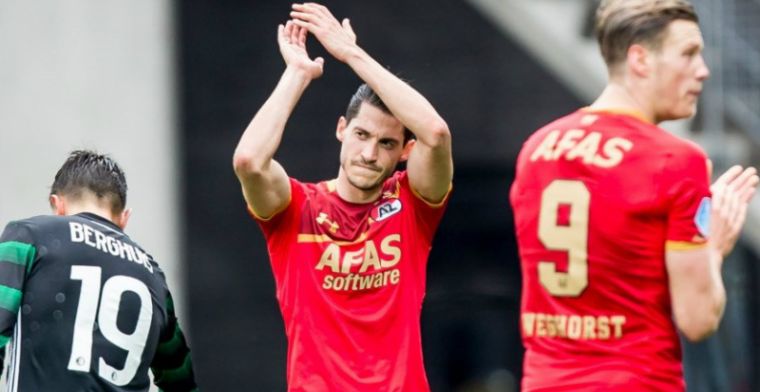 AZ slikt grote domper: einde seizoen voor Feyenoord-huurling Vejinovic